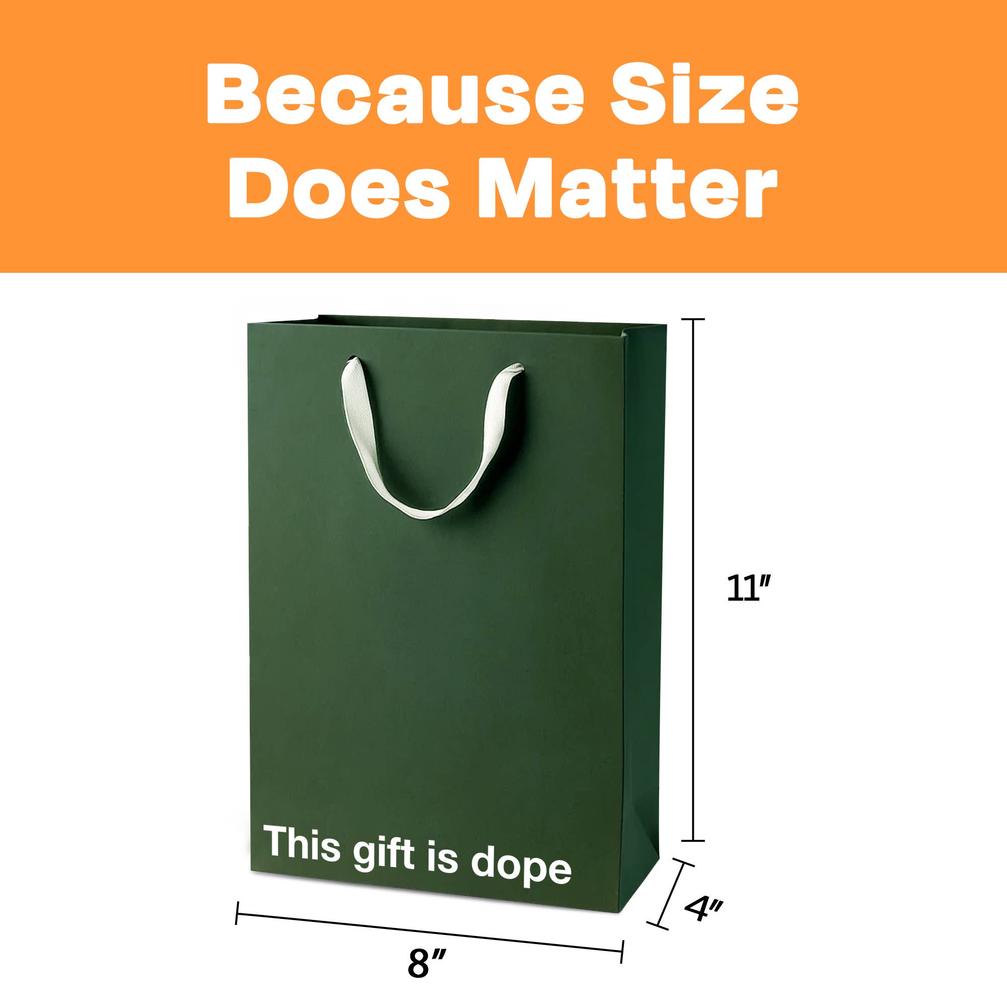 MilkToast Brands - Wholesale Gift Bag - "This gift is dope" Funny Stoner Gift Bag1