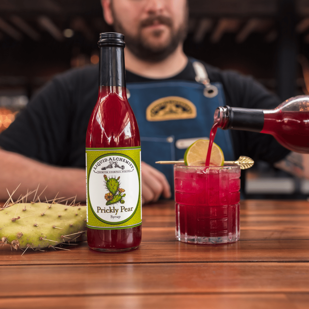 Liquid Alchemist Syrups - Wholesale Cocktail Mix/Syrup - Prickly Pear Cocktail Syrup8