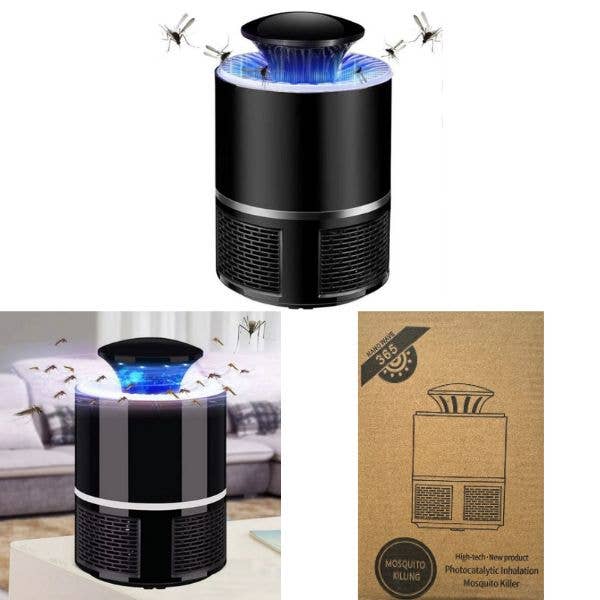 BUG#24 - 7" Nano Wave - Photocatalytic Suction Bug Killer for wholesale by St. Louis Wholesale LLC