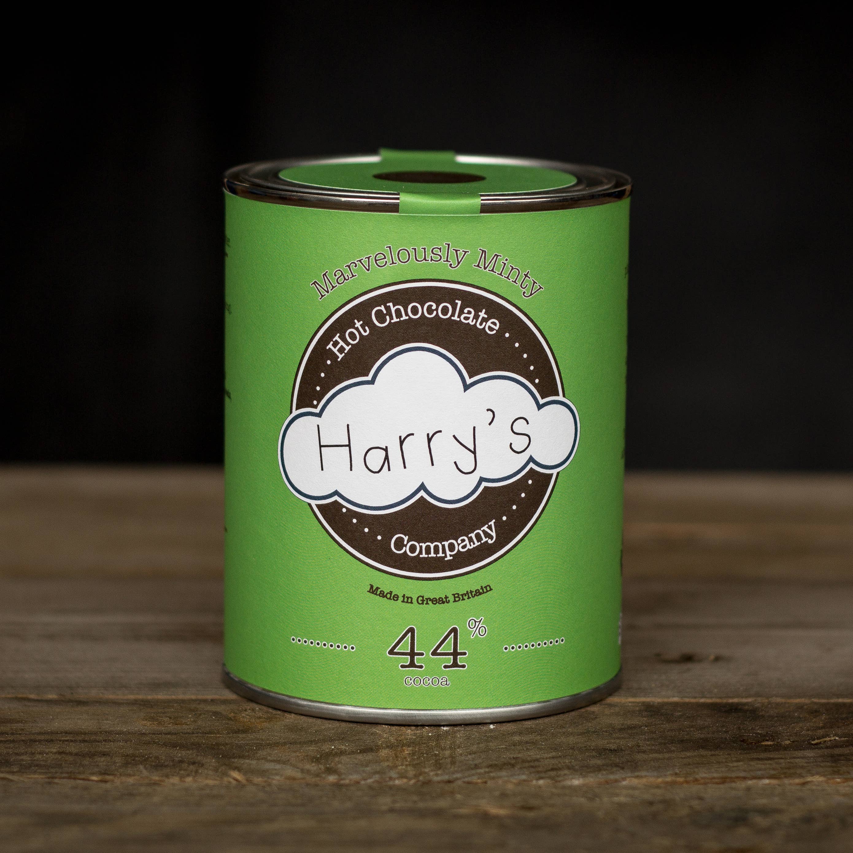 Harry's Hot Chocolate – wholesale Hot cocoa mix/kit – Marvelously Minty Hot Chocolate