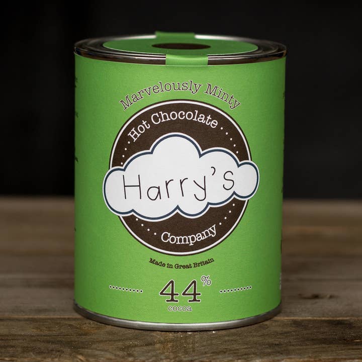 Harry's Hot Chocolate – wholesale Hot cocoa mix/kit – Marvelously Minty Hot Chocolate0