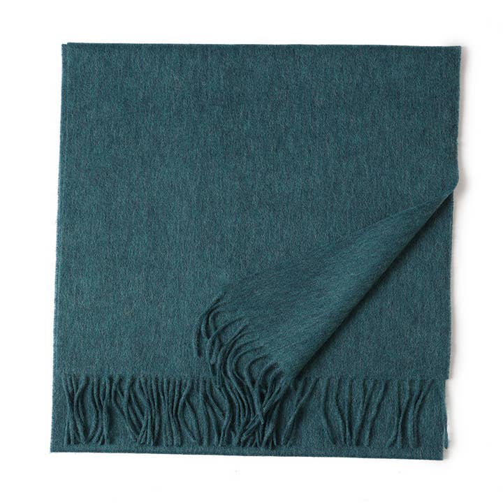 ACCITY - Wholesale Scarf - Unisex - Unisex Wool Scarf – Soft Solid Color with Tassels_CWASC270724