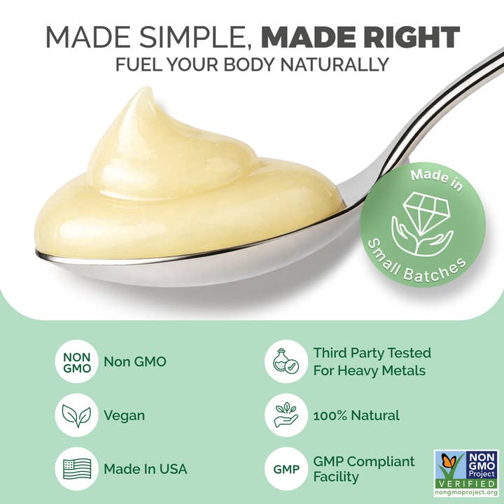 EverSmith Organics – Engroshandel Kosttilskud og vitaminer – Golden Sea Moss Gel – Vildhøstet (454 g)2