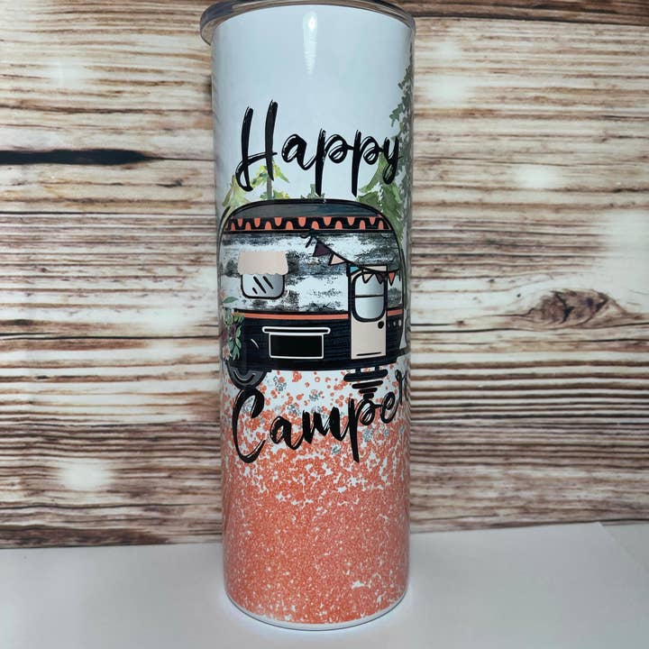 Corail Happy Camper pour la vente par Noel & Co Tumblers