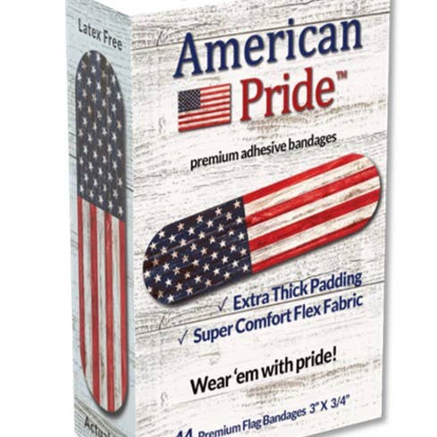 Hug-a-BooBoo – wholesale Plasters/bandages – American Pride Premium Flex Fabric Bandages 44ct Box