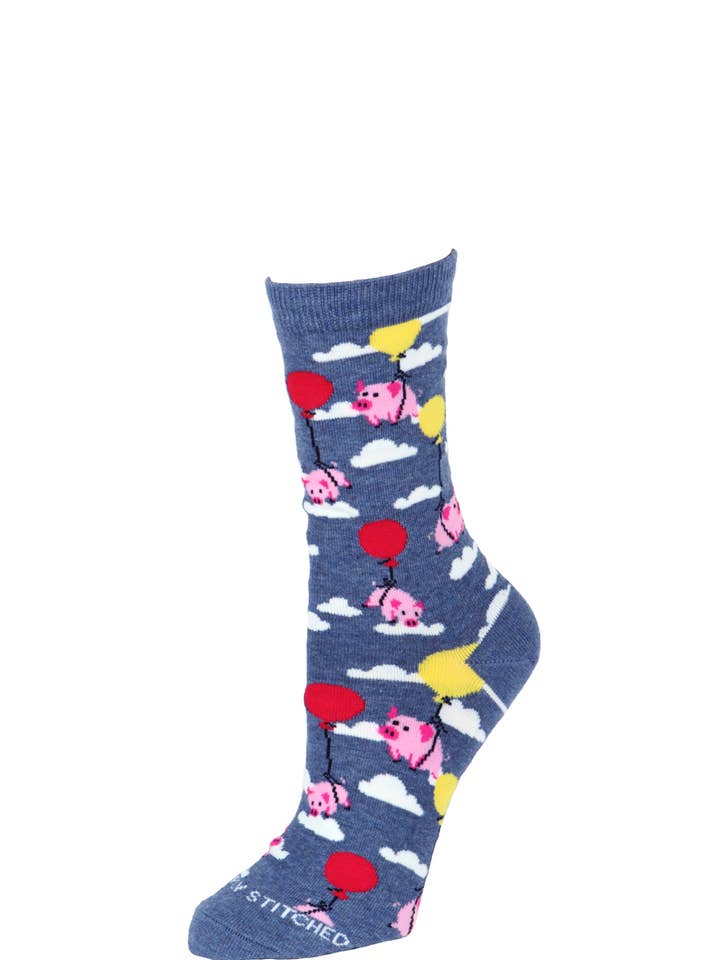 When Pigs Fly - Women Socks for wholesale by Unsimply Stitched