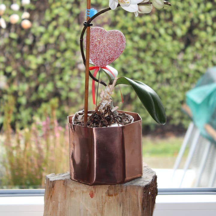 Vaso de Cobre Moderno Feito à Mão – Decoração de Casa Única por atacado de La Casa del rame
