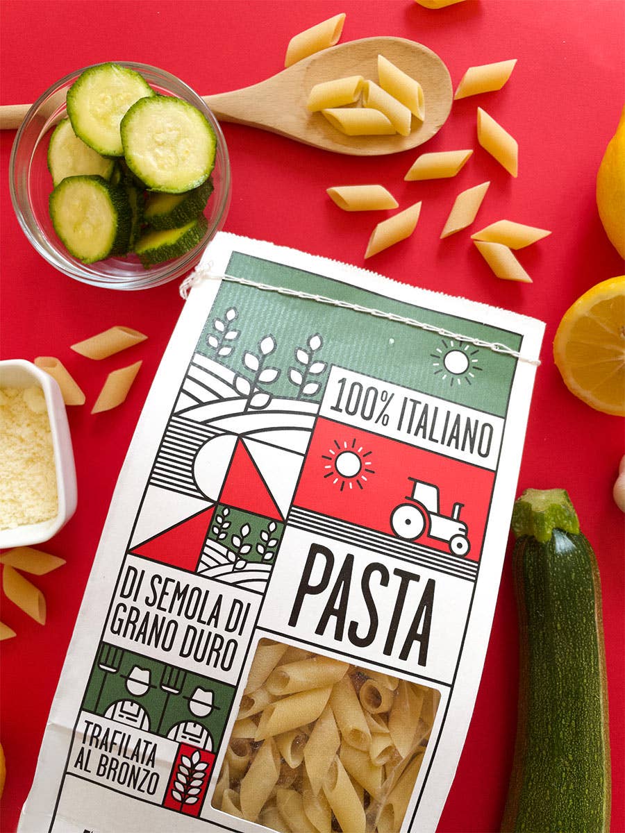 Vallillo - Vendita all'ingrosso Pasta - Mezze Penne Lisce - Pasta artigianale 100% Italiana0