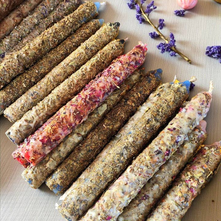 Magic Moon - Wholesale Votive Candle - Ritualized Herbaceous Candle for Requesting INTUITION AND CLAIRVOYANCE2