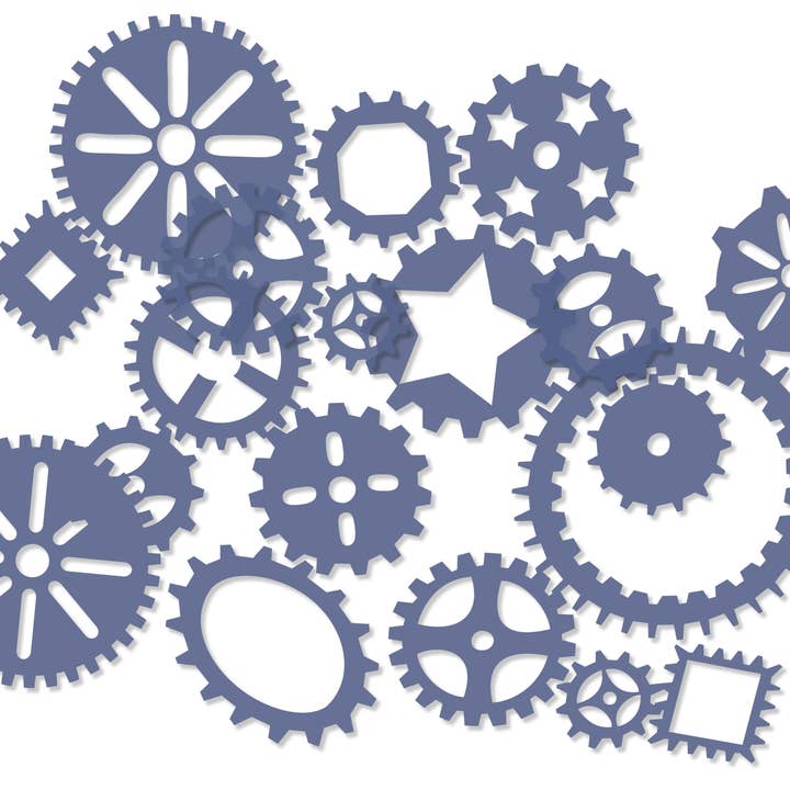 Gear Stencil Tracers – Art & STEM Supply for wholesale by Roylco