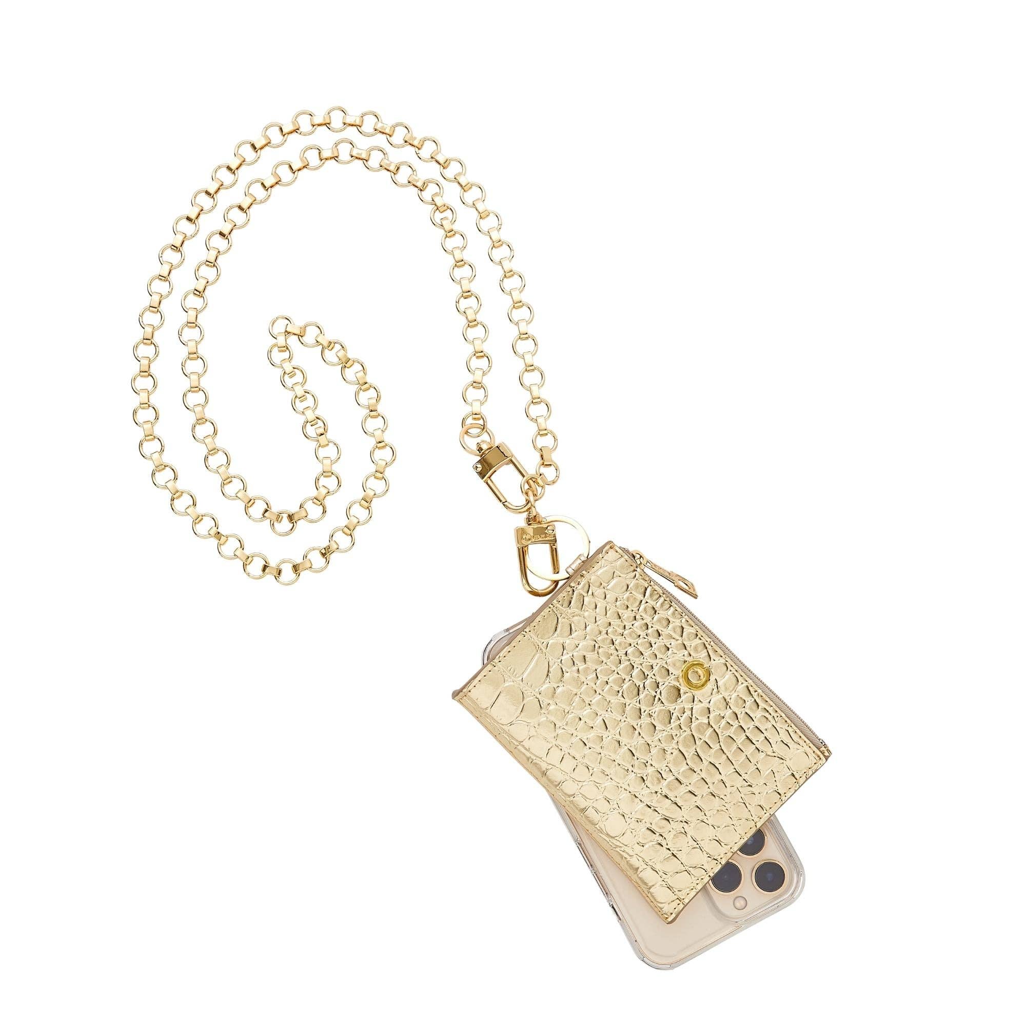 Oventure - Wholesale Phonecase Strap - Phone Crossbody - Gold Crossbody Chain by Oventure4