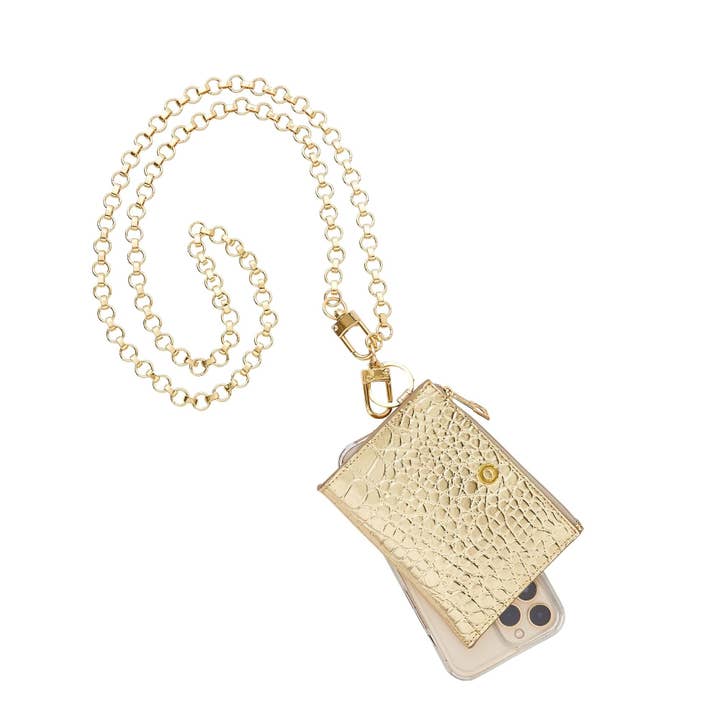 Oventure - Wholesale Phonecase Strap - Phone Crossbody - Gold Crossbody Chain by Oventure4