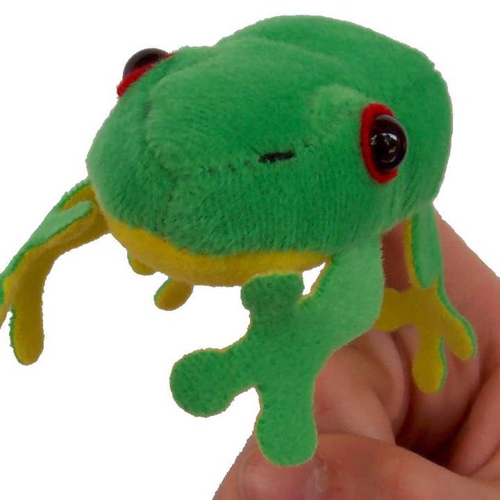 Frog Finger Puppet (pack of 6) for wholesale by Science and Nature