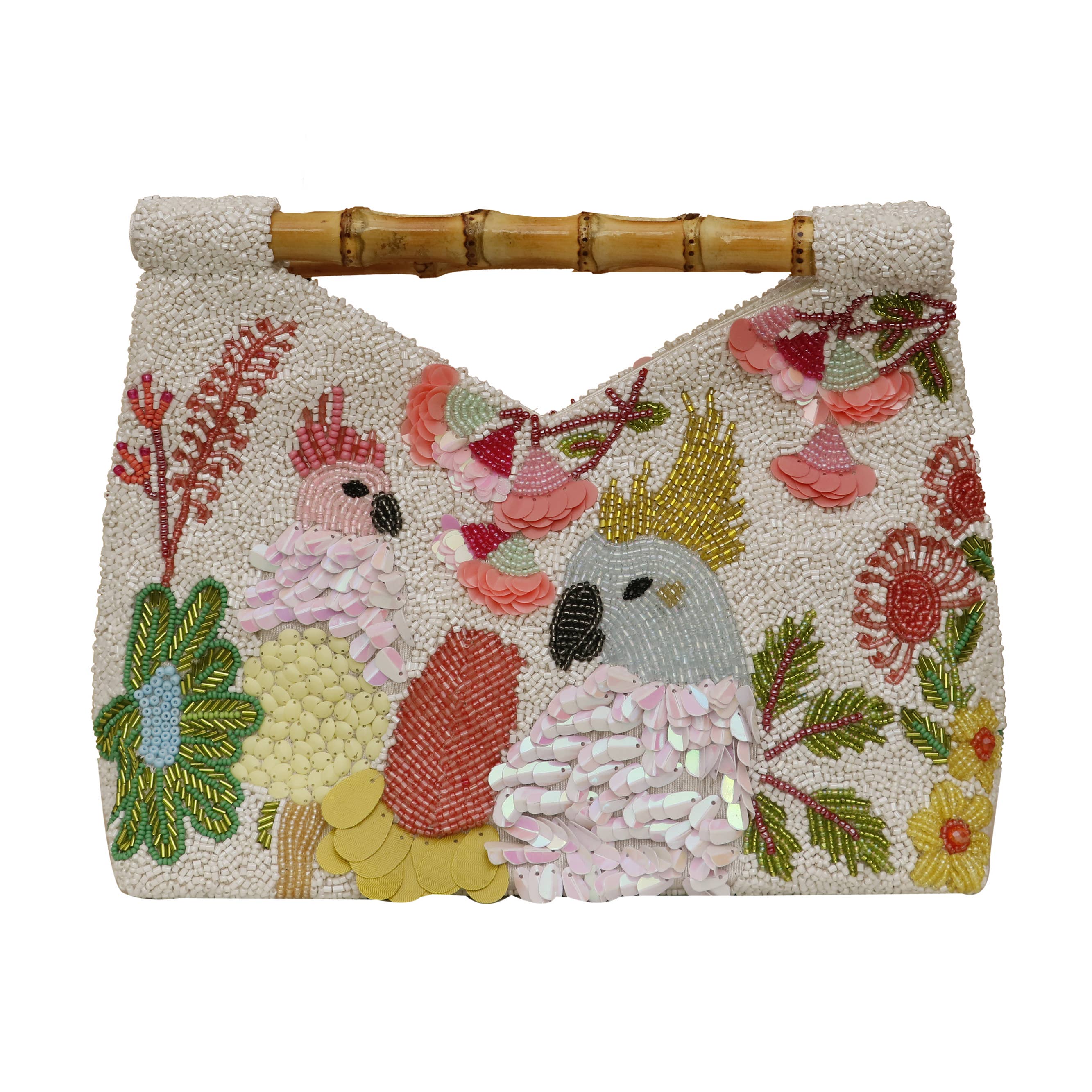 Tiana Designs - Wholesale Clutch Bag - Women's - CO BH 1845 - Ivory/Multi0