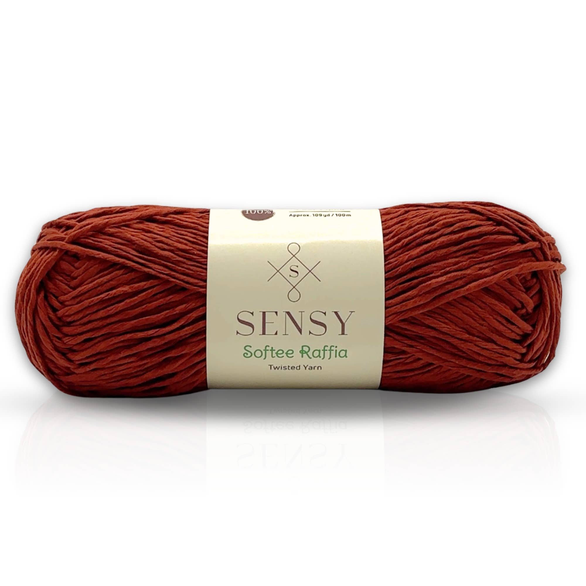 Sensy - Wholesale Yarn - Sensy Softee Raffia Twisted Yarn, 3.5 oz, 109 Yards, 100% Polyester, Gauge 4 Medium28