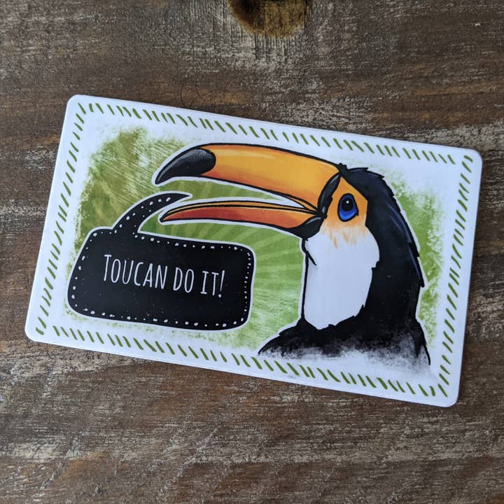 Toucan gøre det klistermærke for engroshandel hos Sarah Terrell Illustration & Design