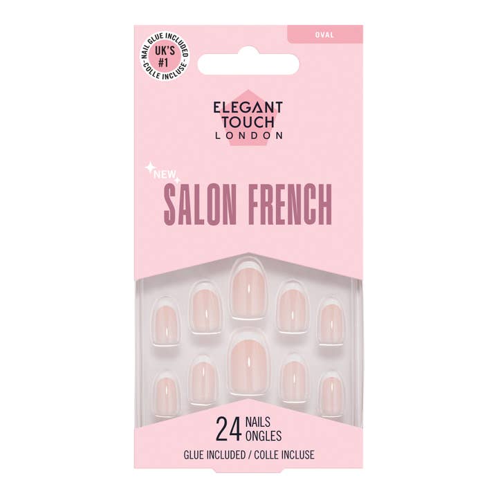 Beauty Goddess - Wholesale Press-On/Fake Nails - Elegant Touch Salon Nails French 174