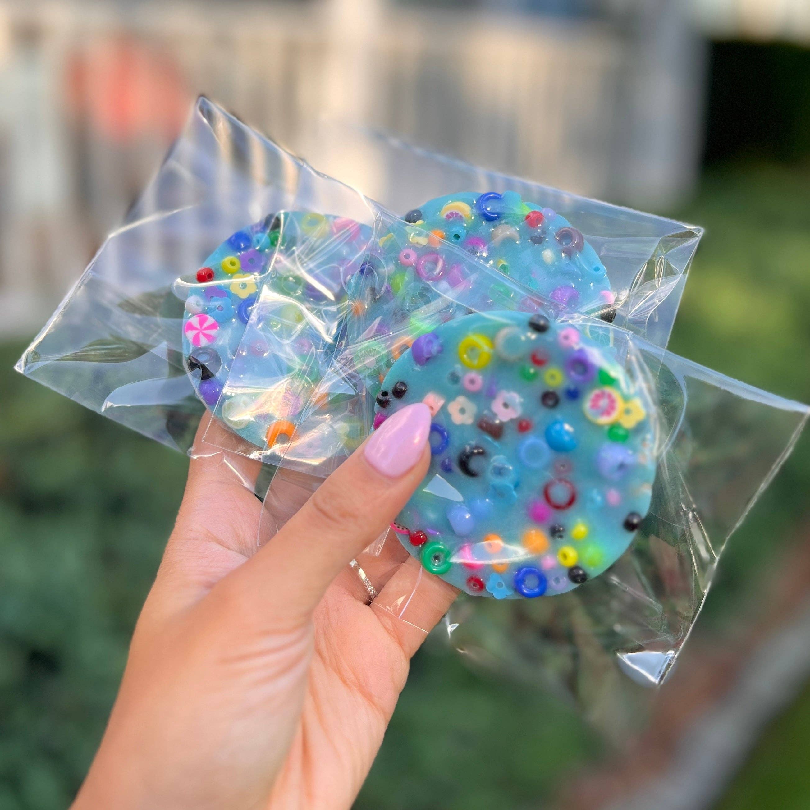 The Cozy Tangerine – Engroshandel Klistermærke – Genanvendelig picky pad | Sansestimulerende legetøj til hud- og hårplukning13