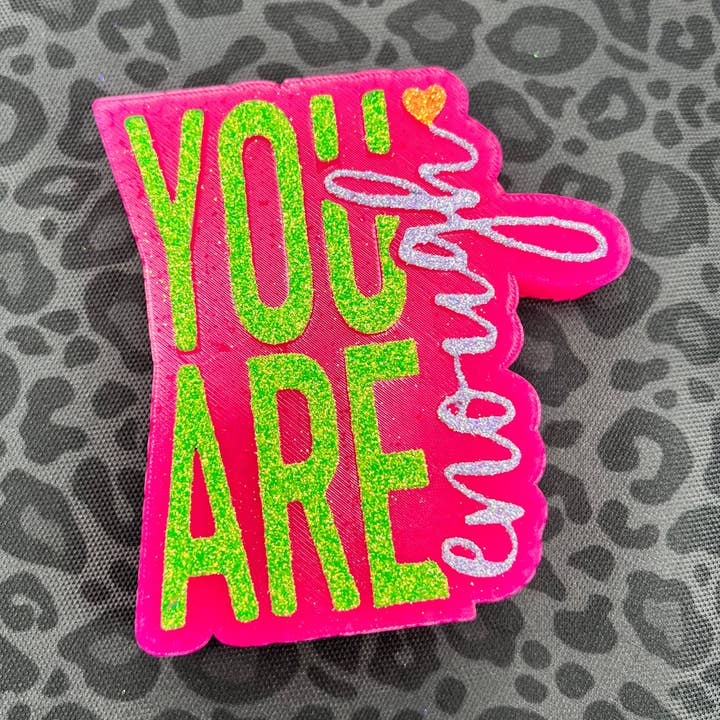 You Are Enough Car Freshie for wholesale by Cozy Leopard Boutique