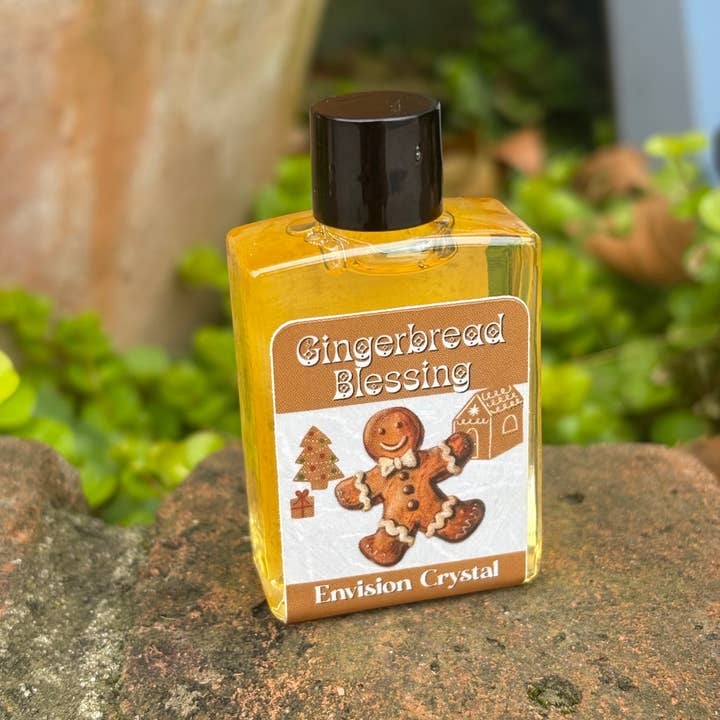Envision Crystal - Wholesale Bath/Body Oil - Gingerbread Blessing Oil - Vintage Christmas - Body oil0