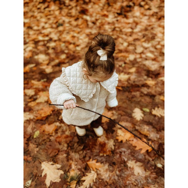 Annie & Charles - Wholesale Puffer Jacket - Kids - Annie & Charles® Teddy Jacket with Quilted Collar5