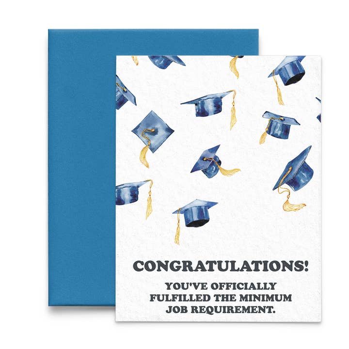 Mindestaufgabe für den Job Graduation Card für den Großhandel von Lucky Dog Design Co.