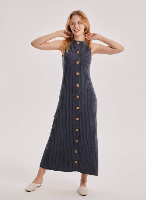 NAP – wholesale Dress – Women's – Button Down Bodycon Dress0