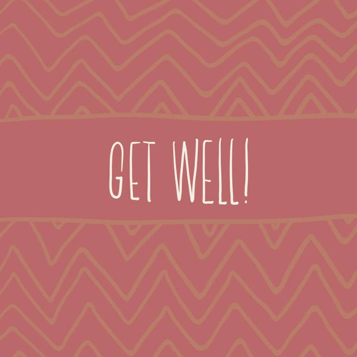 Get Well Tribal Background Greeting Cards for wholesale by Swan River Studios