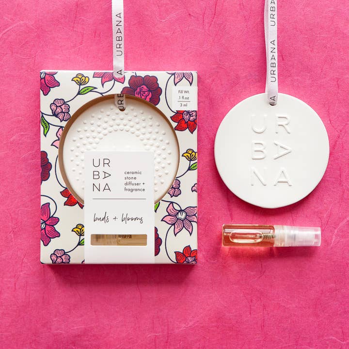 European Soaps - Wholesale Reed Diffuser - Buds + Blooms Ceramic Stone Diffuser
