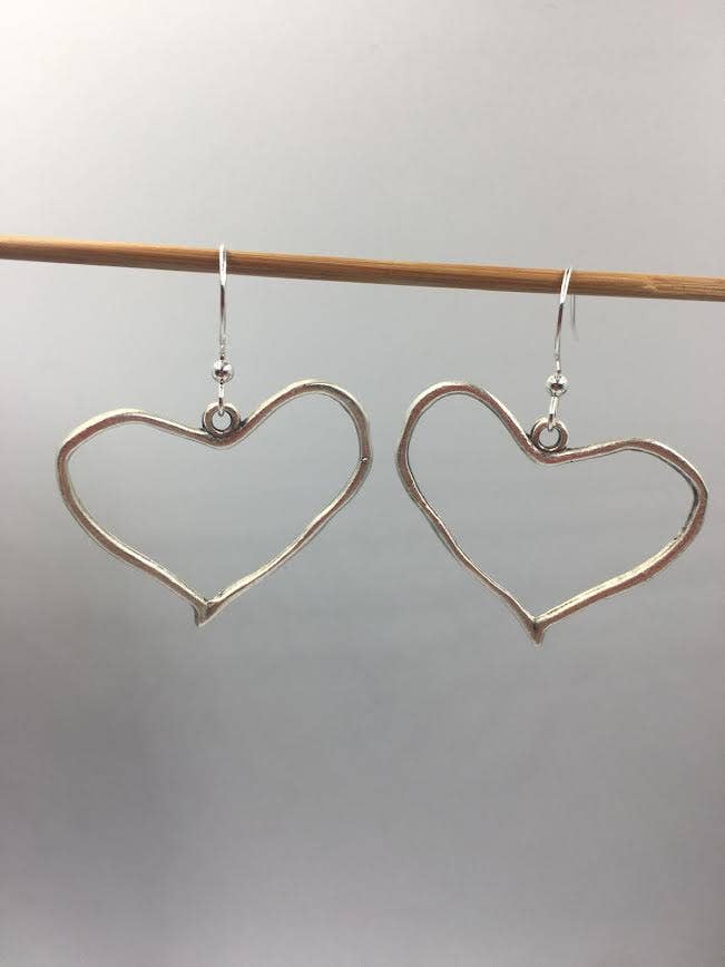 Volare – Großhandel Ohrhänger – Freiheitsherz-Creolen