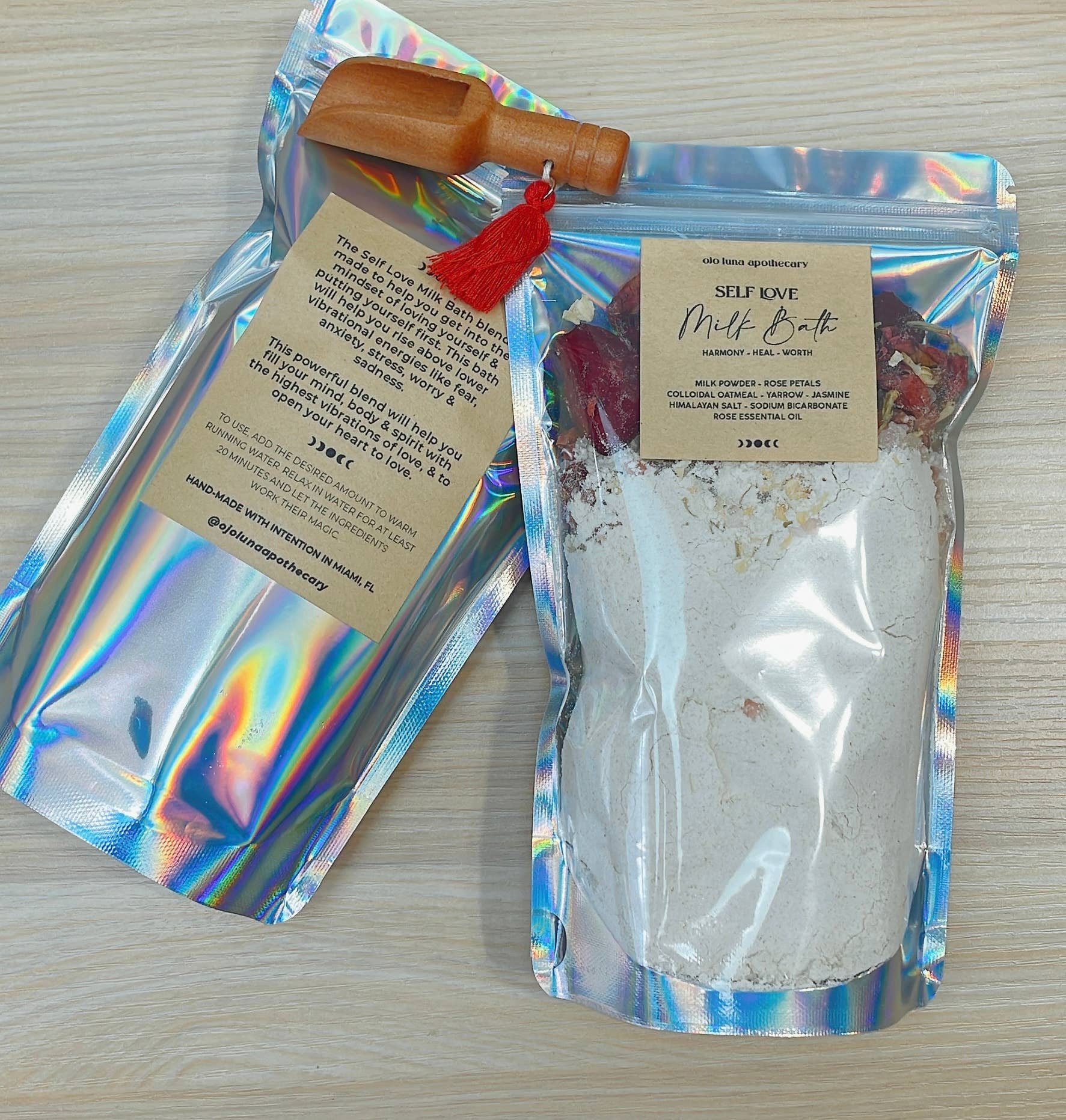 Ojo Luna Apothecary - Wholesale Bath Soak/Milk - Self Love Bath Soak1