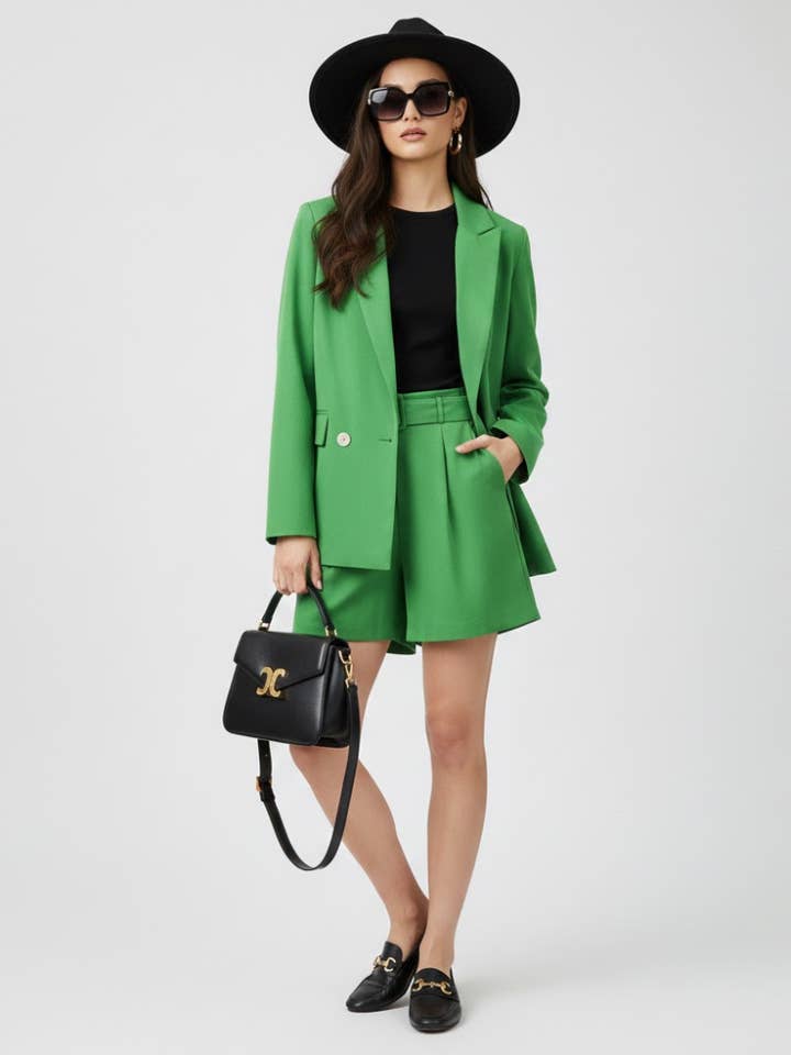 Blazer- und Shorts-Set SOHO NYFW Neue Kollektion BYMANYC ® New York für den Großhandel von BYMANYC NEW YORK