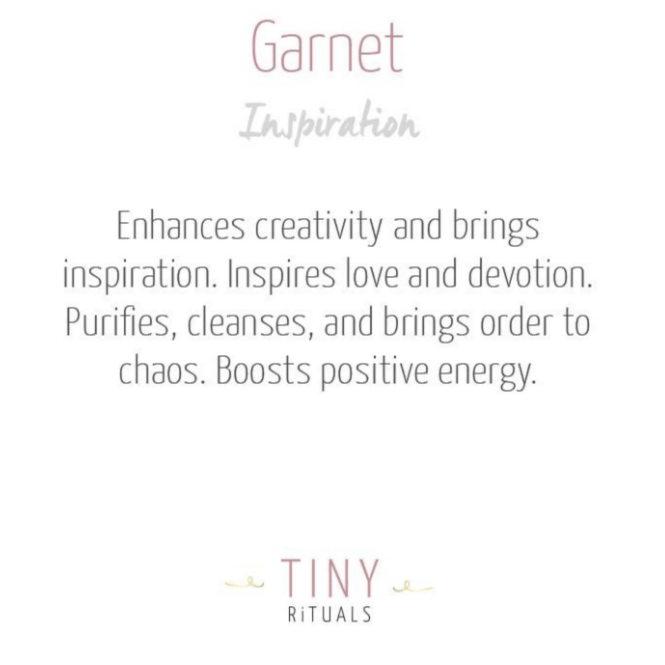 Tiny Rituals - Wholesale Spiritual Stone/Crystal - Garnet Tower3