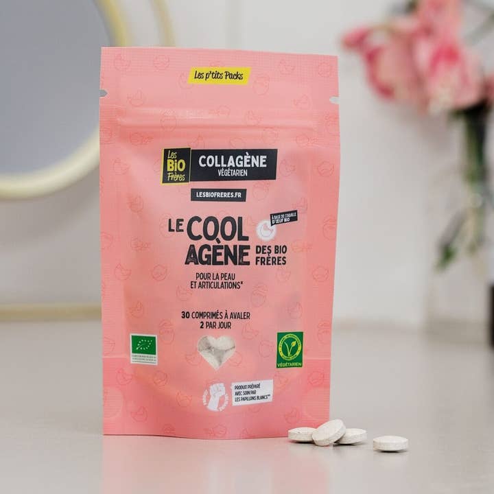 Ekologiskt Vegetariskt Kollagen - Coolagène - 30 Tabletter för wholesale av LES BIO FRÈRES