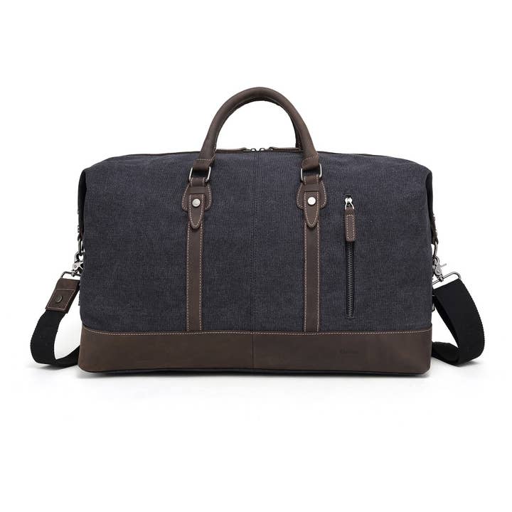 Canvas Duffel Bag DB 541 Black for wholesale by Davan