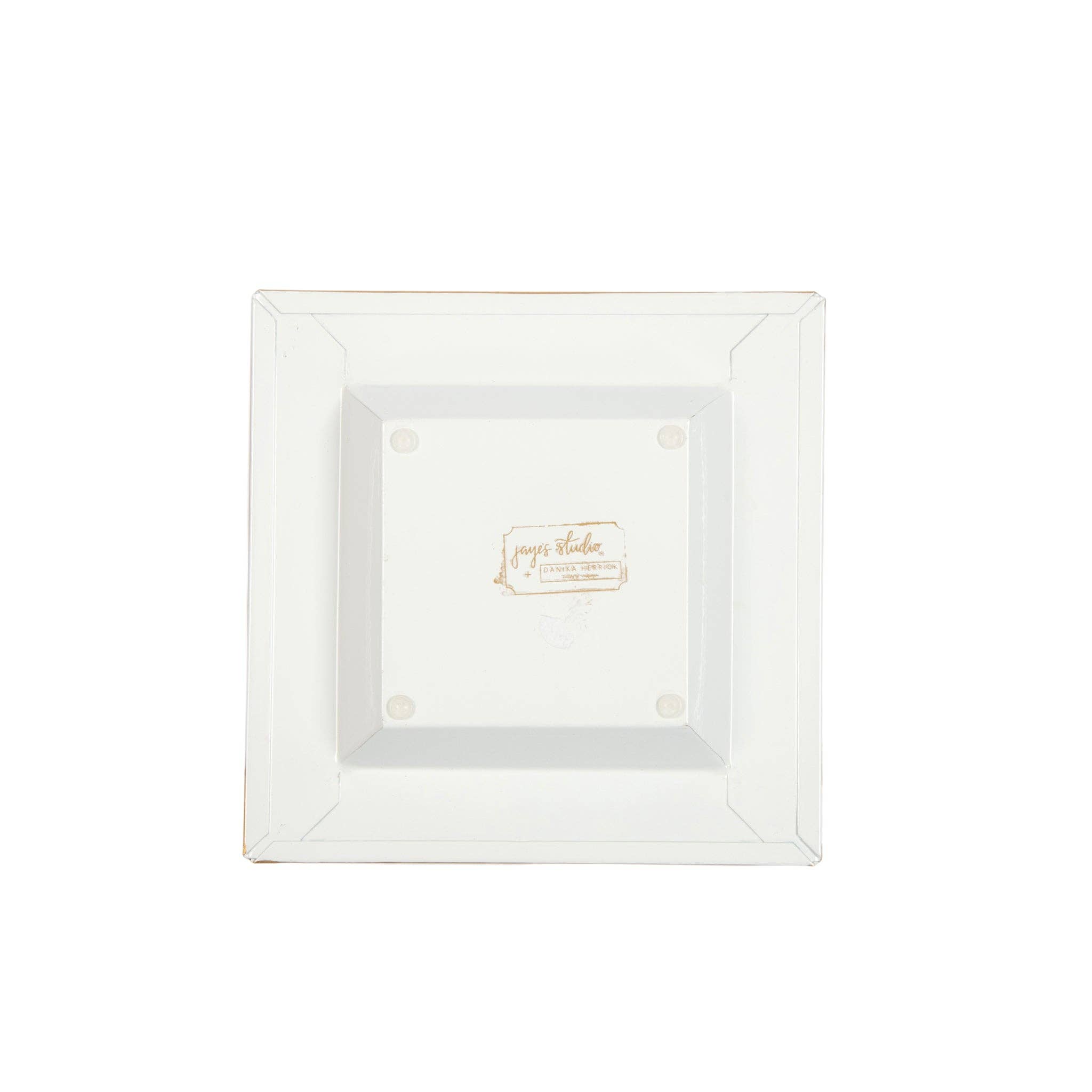 Red Green Holly Wreath Bow Enameled Tori Trinket Tray for wholesale on Faire5