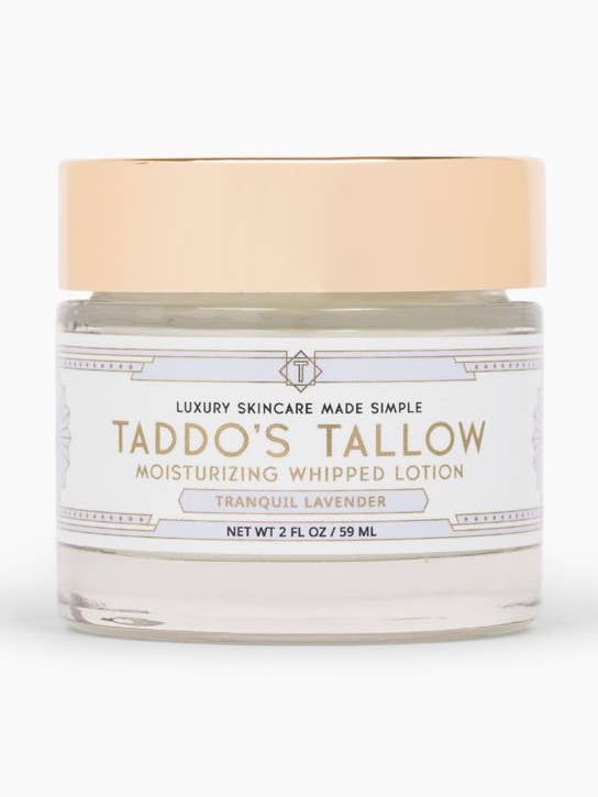 Tranquil Lavender Whipped Face & Body Cream for wholesale by Taddo’s Tallow