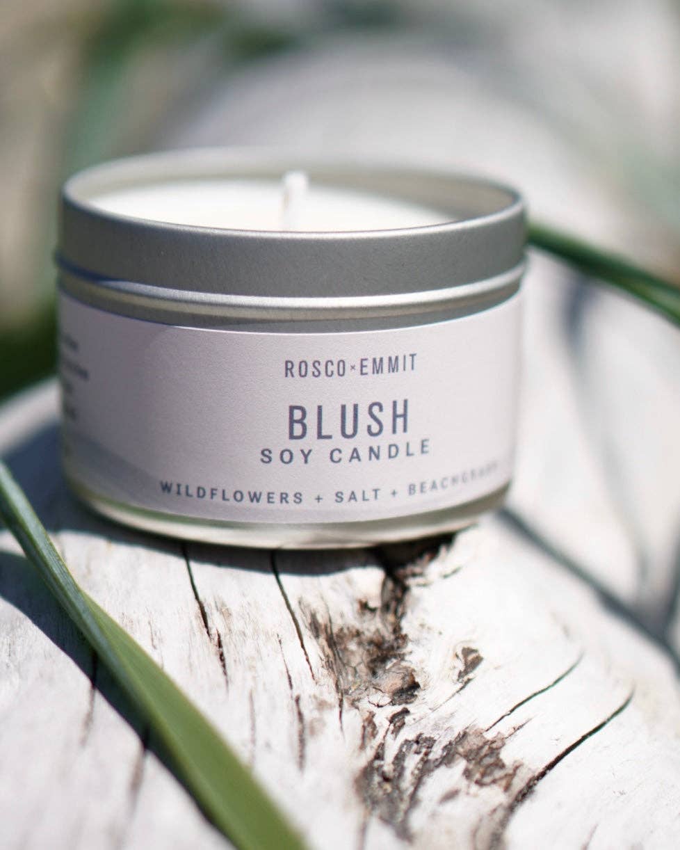Rosco x Emmit - Vente Bougies de voyage - Bougie Blush Soy 4 oz2
