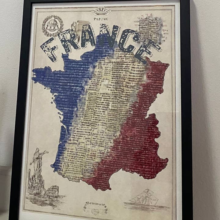 France Map por atacado de EME Culture Art