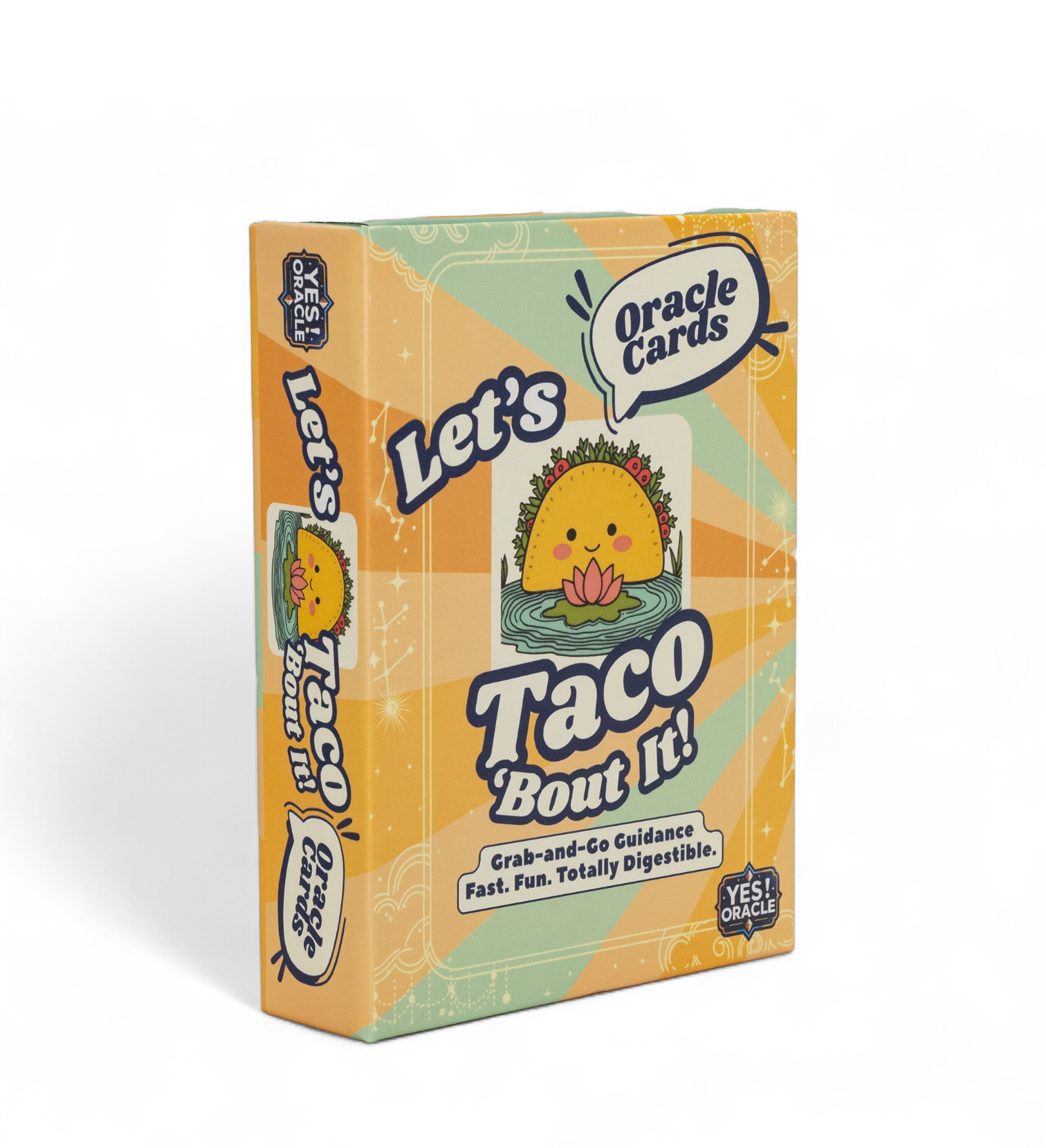 Yes! Oracle - Wholesale Tarot Cards - Let’s Taco ’Bout It Oracle Deck – Fun Divination Yes! Oracle3