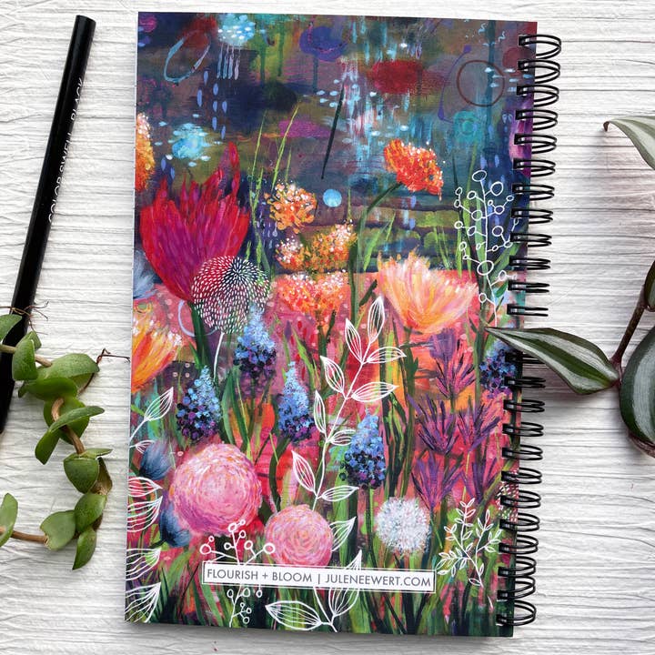 Julene Ewert - Wholesale Notebook - Flourish + Bloom Notebook1