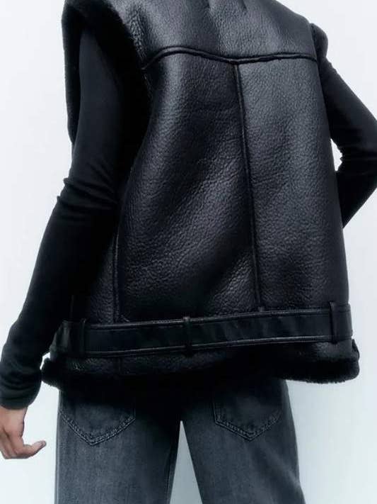 Fashion Combination - Venta al por mayor Chaleco de abrigo - Mujer - chaleco de piel3