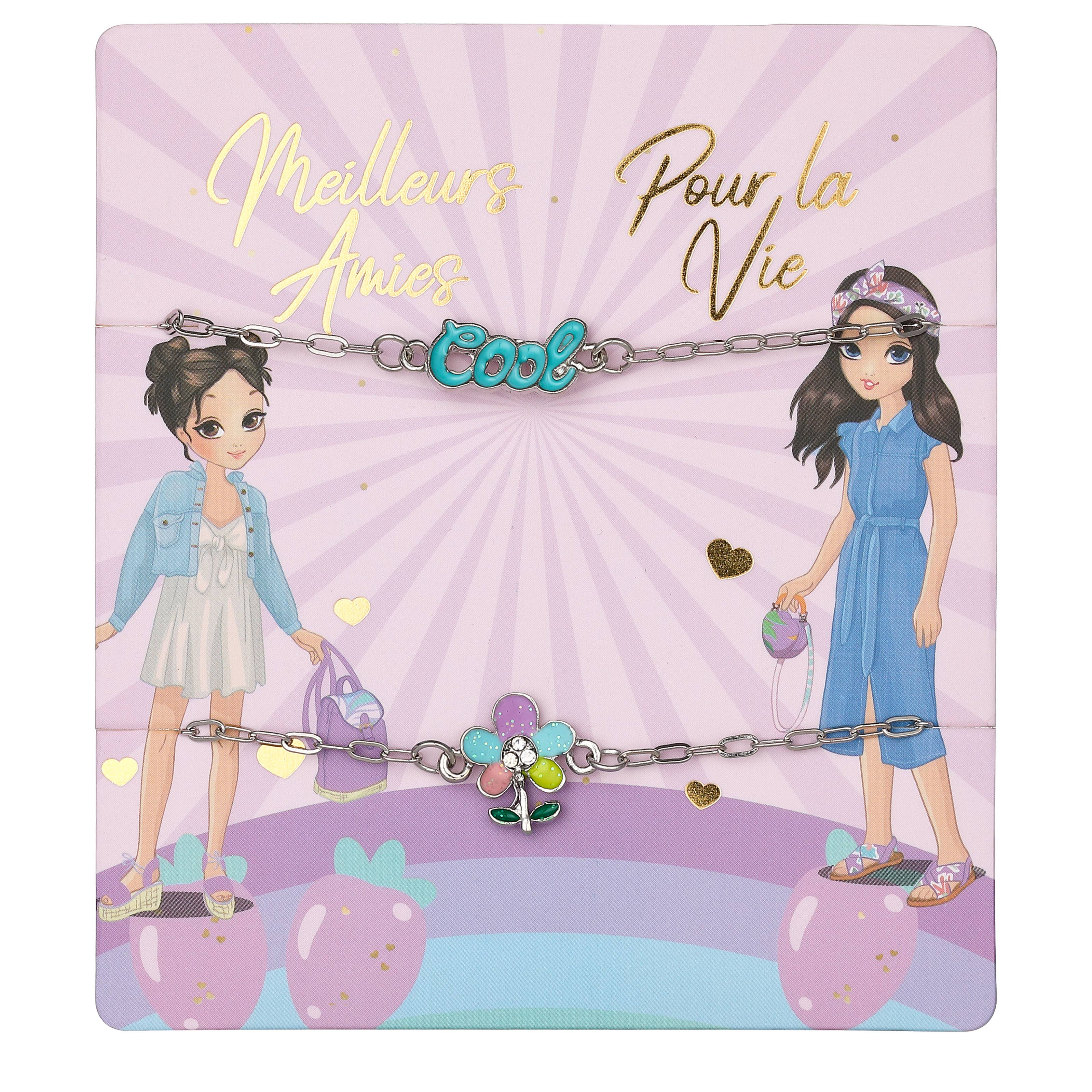 STELLA GREEN - Wholesale Beaded Bracelet - Kids - Friendship Bracelets X 2 – Teen Belle Collection8