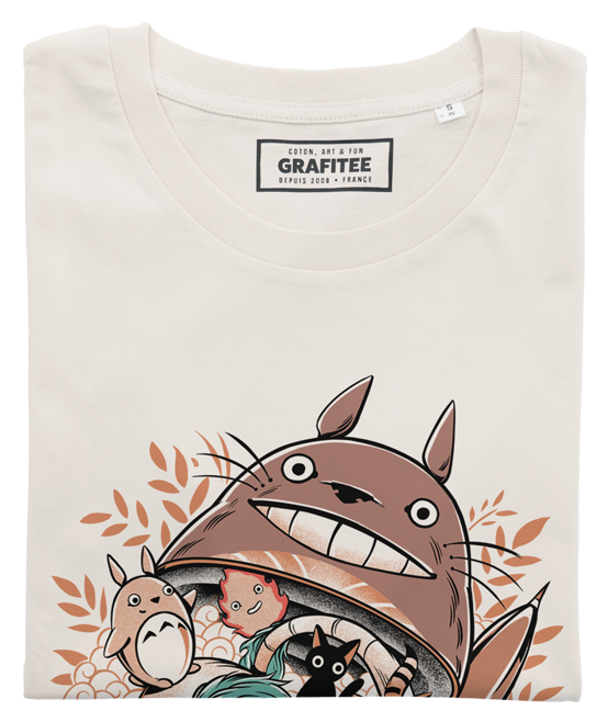 Off White Totoro Matrioshka Tee - Manga Ghibli Tee for wholesale on Faire1