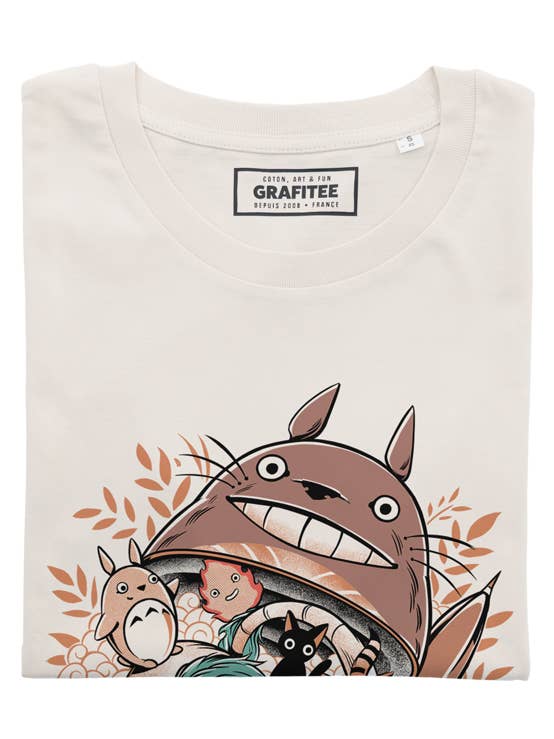 Off White Totoro Matrioshka Tee - Manga Ghibli Tee for wholesale on Faire1