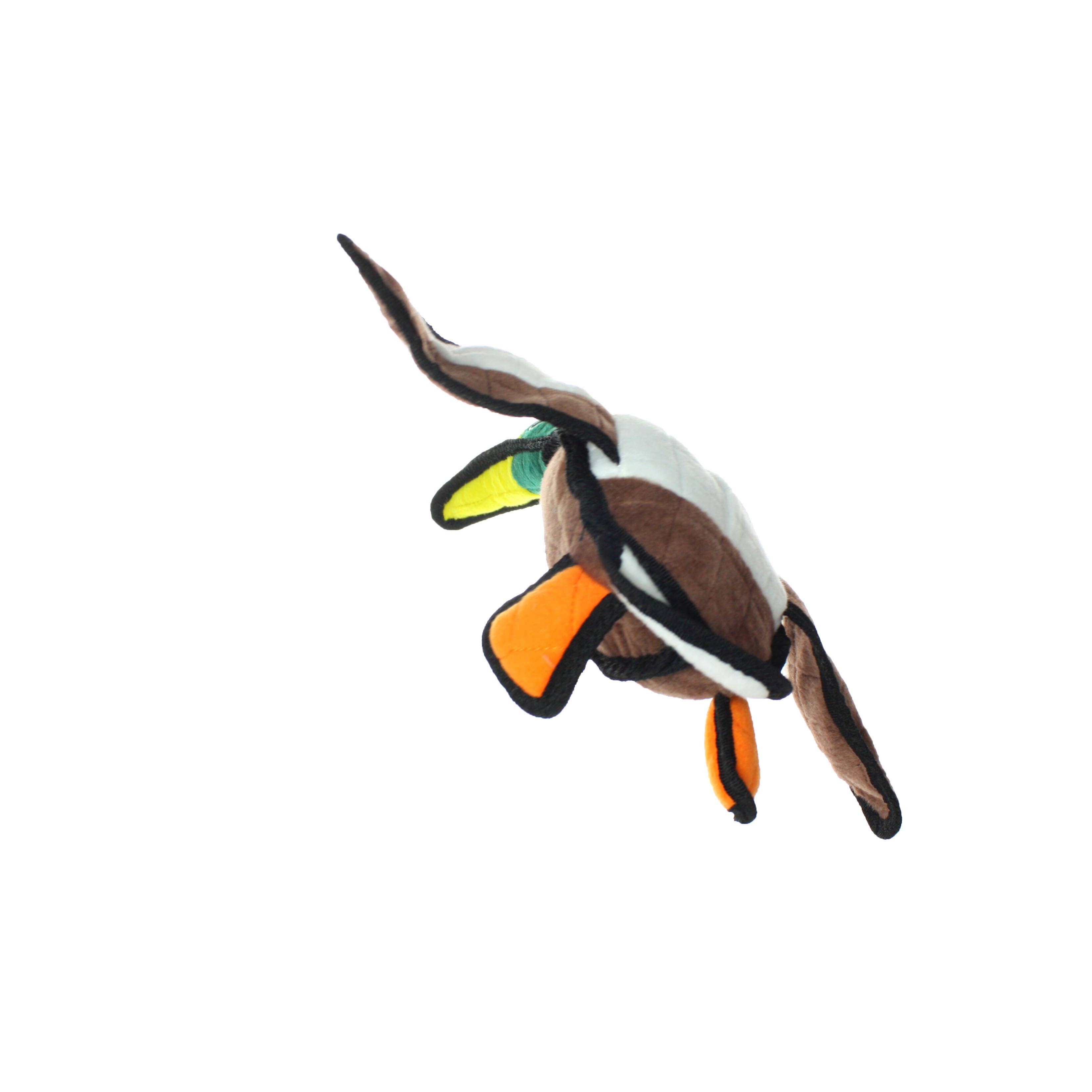 Tuffy Dog Toys - VIP Products - Venta al por mayor Juguete de goma - Perros - Juguete para perros Tuffy Barnyard Duck, duradero, resistente y chirriante3