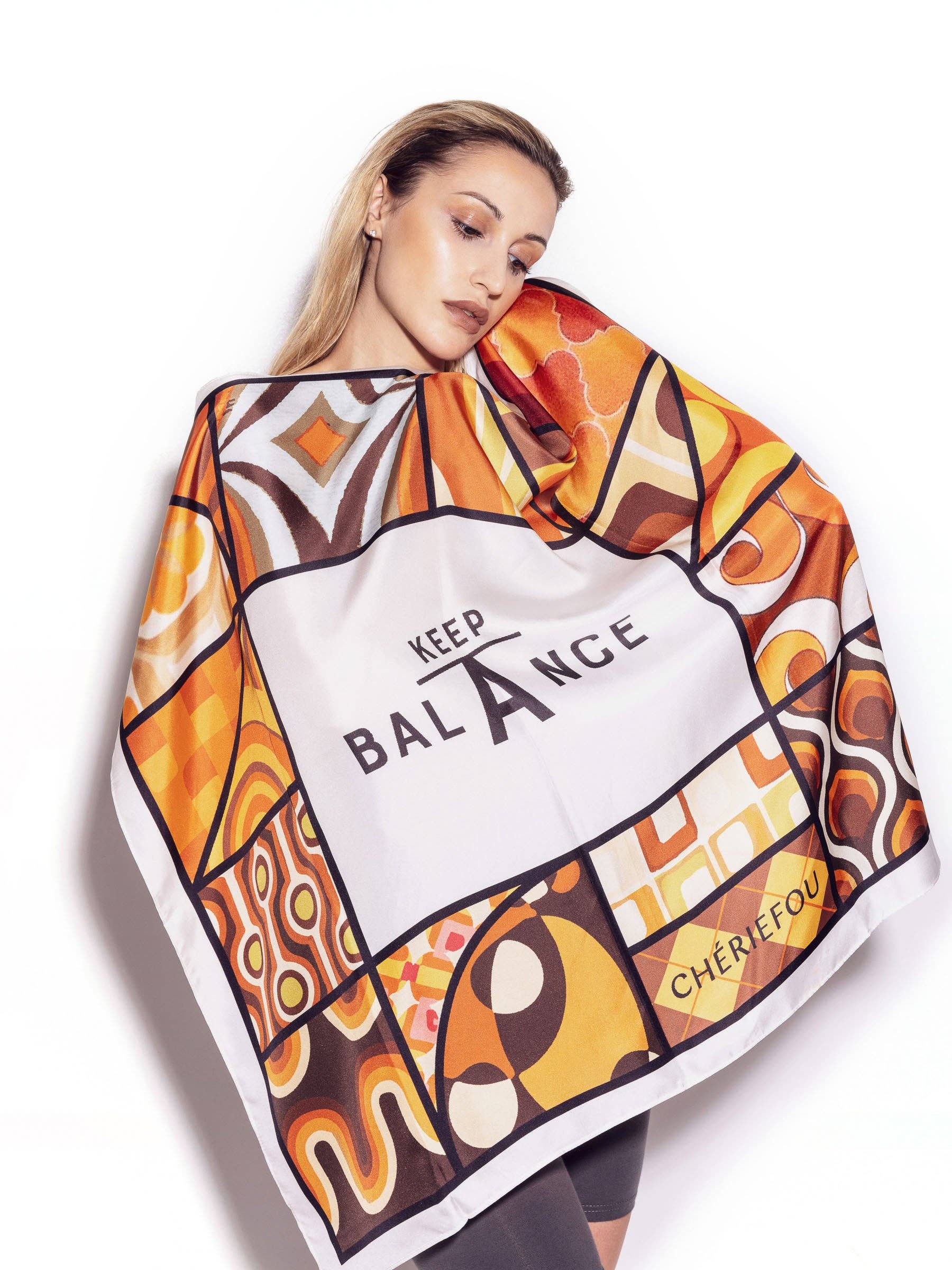 cheriefou - Wholesale Scarf - Unisex - Keep Balance Unisex Scarf1