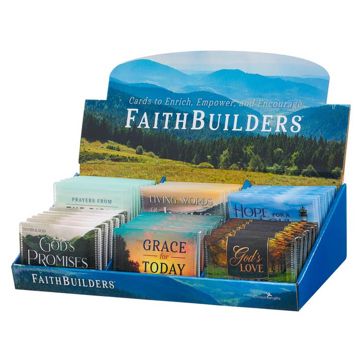 FaithBuilders Merchandiser for wholesale by Christian Art Gifts