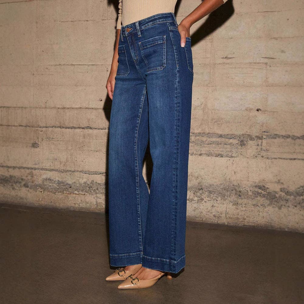 Marayn - Wholesale Jeans – Women’s - NEW Vintage HighWaisted Jeans Chic  Slim Spring 202520