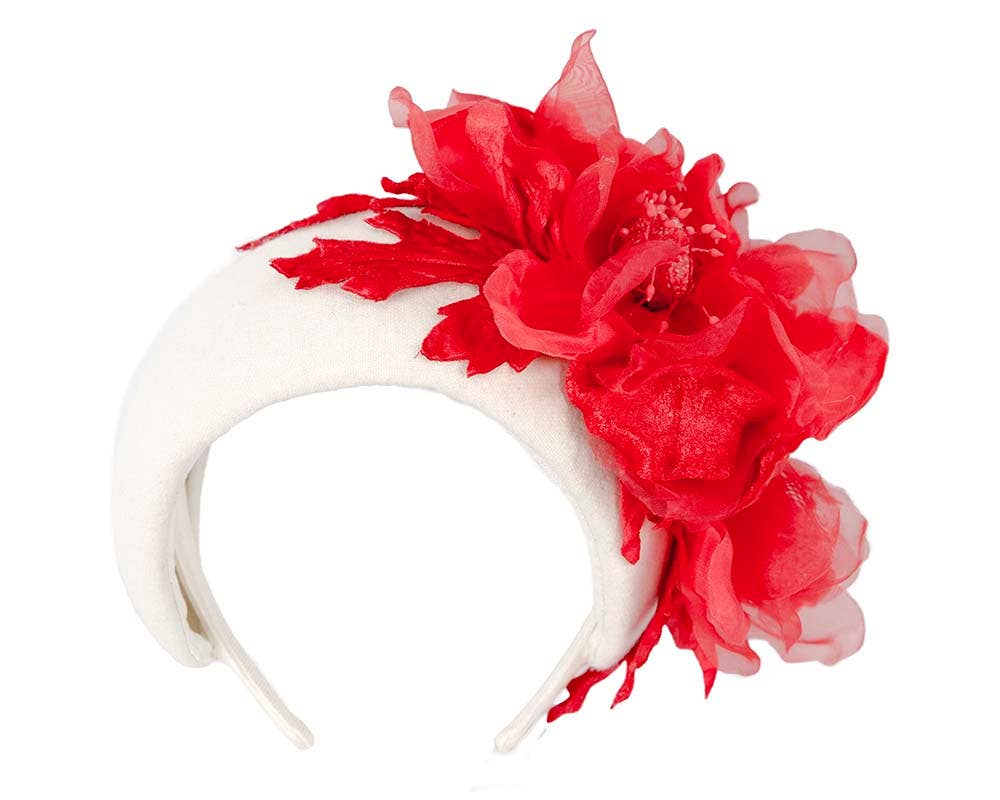 Max Alexander by Cupids Millinery Melbourne - Vendita all'ingrosso Fascinator - Donna - Cerchietto largo con fiore in seta13